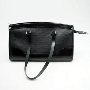 Louis Vuitton Tote Bag Epi Madeleine Noir Black